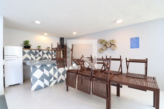 Área comum - Churrasqueira 2 de apartamento para alugar com 1 quarto, 27m² em Barra Funda, São Paulo
