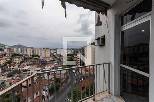Varanda da Sala de apartamento à venda com 2 quartos, 60m² em Engenho Novo, Rio de Janeiro