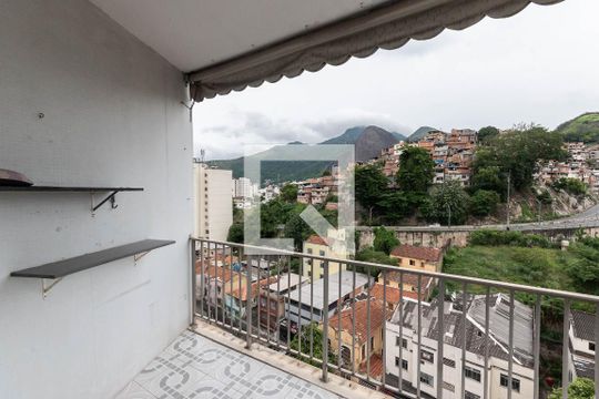 Varanda da Sala de apartamento à venda com 2 quartos, 60m² em Engenho Novo, Rio de Janeiro