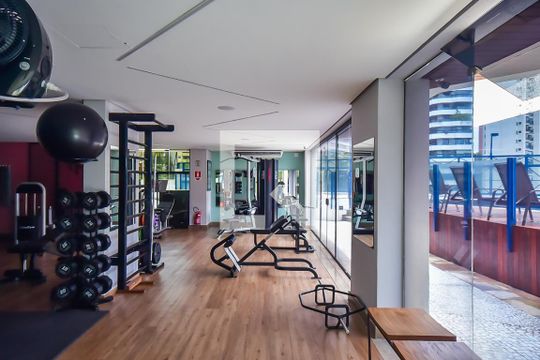 Área comum de apartamento à venda com 3 quartos, 104m² em Vila Andrade, São Paulo