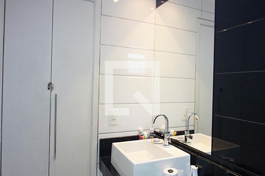 Quarto 3 - Suíte Banheiro de apartamento à venda com 3 quartos, 104m² em Centro, São Bernardo do Campo