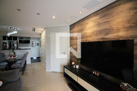 Sala  de apartamento à venda com 3 quartos, 104m² em Centro, São Bernardo do Campo