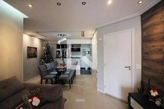 Sala  de apartamento à venda com 3 quartos, 104m² em Centro, São Bernardo do Campo