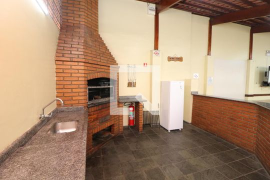Área comum - Churrasqueira de apartamento à venda com 2 quartos, 57m² em Chácara Belenzinho, São Paulo