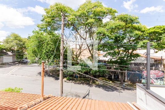 Varanda do Quarto - Vista de casa à venda com 3 quartos, 260m² em Jardim Ana Maria, Santo André