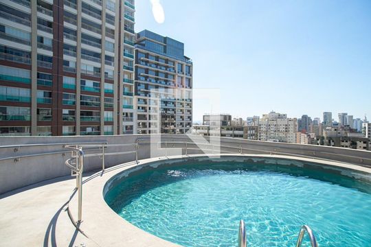 Área comum - Piscina de kitnet/studio à venda com 1 quarto, 19m² em Bela Vista, São Paulo