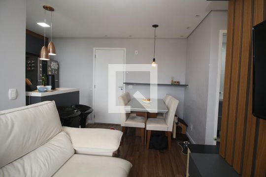 Sala de TV de apartamento à venda com 2 quartos, 44m² em Tatuapé, São Paulo