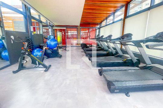 Área comum - Academia de kitnet/studio à venda com 1 quarto, 30m² em Pinheiros, São Paulo