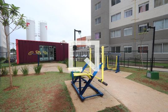 Área comum - Academia de apartamento para alugar com 2 quartos, 45m² em Parque São Lourenço, São Paulo