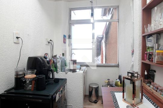Cozinha + Sala de Jantar de apartamento à venda com 3 quartos, 90m² em Centro Histórico, Porto Alegre