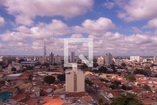VISTA DA SALA de apartamento à venda com 3 quartos, 111m² em Jardim Chapadão, Campinas
