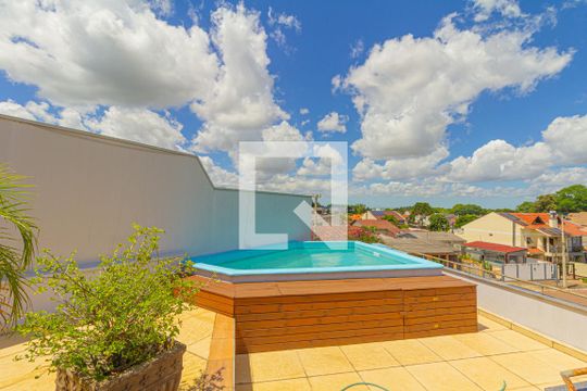 Área comum de casa para alugar com 3 quartos, 117m² em Nossa Senhora das Gracas, Canoas