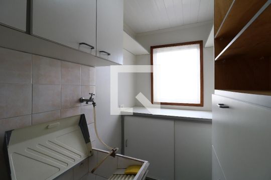 Área de Serviço de apartamento à venda com 3 quartos, 123m² em Jardim Santo Alberto, Santo André