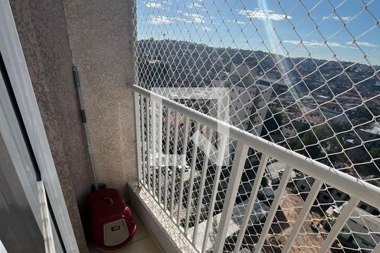 Varanda da Sala de apartamento à venda com 2 quartos, 37m² em Vila dos Andradas, São Paulo