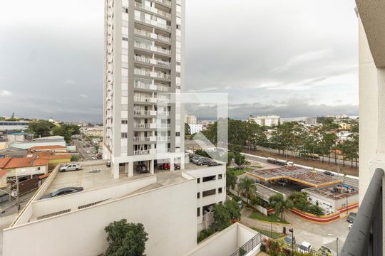 Vista Varanda da Sala de apartamento à venda com 2 quartos, 47m² em Vila Carmosina, São Paulo