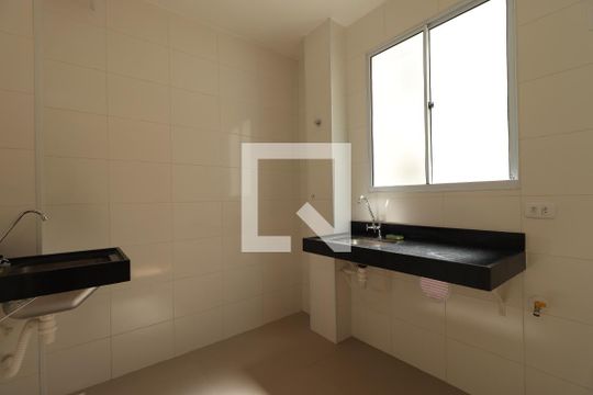 Cozinha de apartamento para alugar com 2 quartos, 45m² em Recreio das Acácias, Ribeirão Preto
