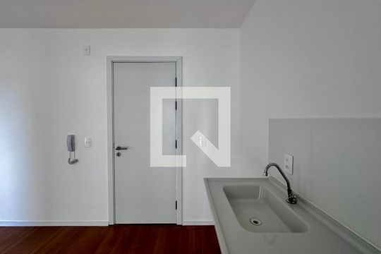 Cozinha de apartamento para alugar com 2 quartos, 35m² em Vila das Belezas, São Paulo
