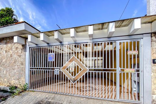 Fachada - Plaquinha de casa à venda com 3 quartos, 230m² em Vila Regente Feijó, São Paulo