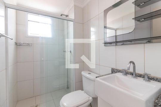 Banheiro da Suíte 1 de apartamento à venda com 2 quartos, 83m² em Santana, São Paulo