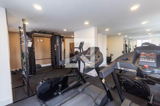 Área comum - Academia de apartamento para alugar com 1 quarto, 29m² em Vila Ré, São Paulo