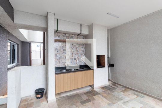 Área comum - Churrasqueira de apartamento para alugar com 1 quarto, 29m² em Vila Ré, São Paulo