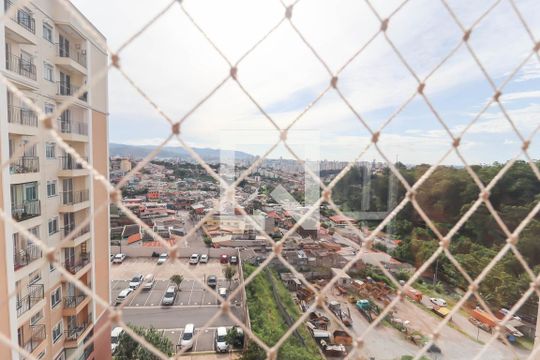 Sala de apartamento para alugar com 2 quartos, 52m² em Jardim Tamoio, Jundiaí