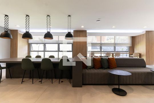 Área comum de apartamento à venda com 1 quarto, 29m² em Jardim Prudência, São Paulo