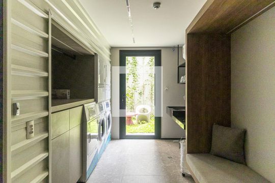 Lavanderia de kitnet/studio à venda com 1 quarto, 28m² em Vila Buarque, São Paulo