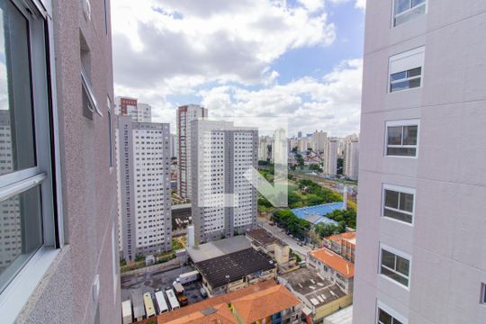 Vista da Varanda de apartamento à venda com 2 quartos, 45m² em Barra Funda, São Paulo