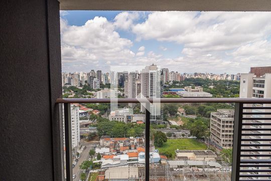 Vista do Studio de kitnet/studio para alugar com 1 quarto, 25m² em Vila Clementino, São Paulo