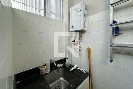 Área de Serviço de apartamento para alugar com 1 quarto, 30m² em Santa Teresa, Rio de Janeiro