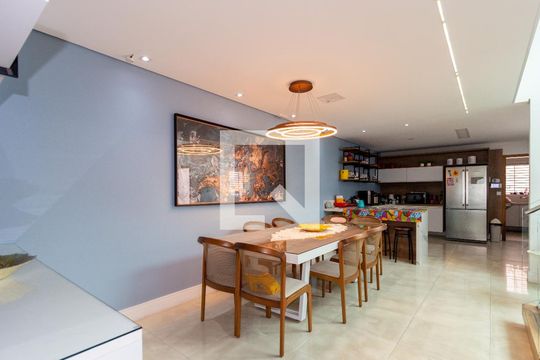 Sala de Jantar de casa à venda com 4 quartos, 295m² em Água Rasa, São Paulo