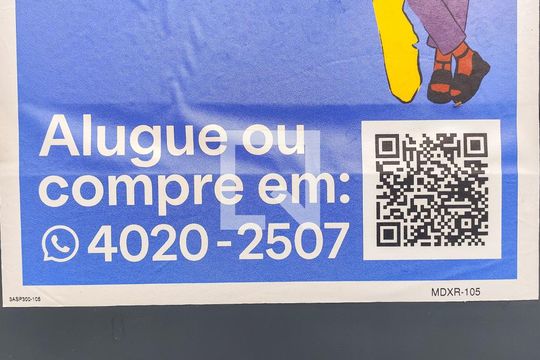Placa de casa para alugar com 1 quarto, 50m² em Vila Roque, São Paulo