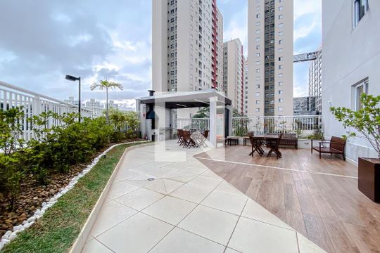 Área comum - Churrasqueira de apartamento à venda com 1 quarto, 35m² em Mooca, São Paulo