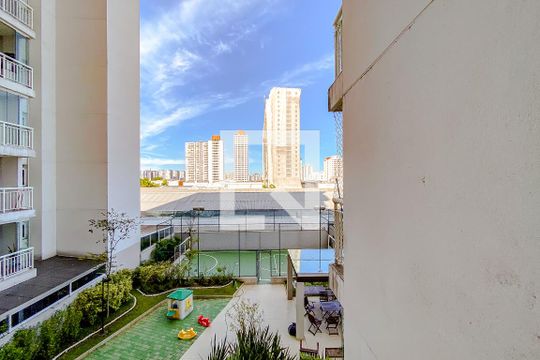 Vista da Sala de apartamento à venda com 1 quarto, 35m² em Mooca, São Paulo