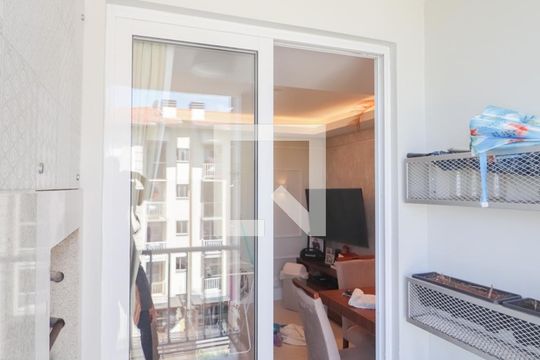 Varanda Sala de apartamento para alugar com 2 quartos, 47m² em São José, São Leopoldo