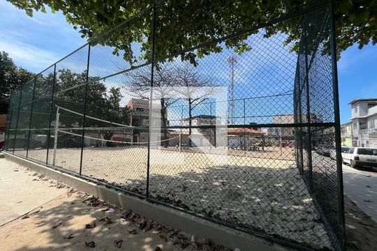 Área comum - Quadra de casa de condomínio para alugar com 2 quartos, 72m² em Taquara, Rio de Janeiro
