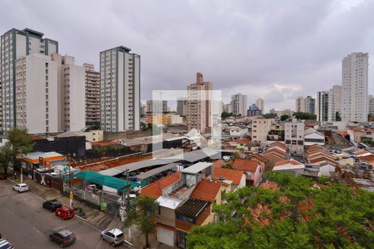 Vista Sala de apartamento para alugar com 2 quartos, 55m² em Mooca, São Paulo