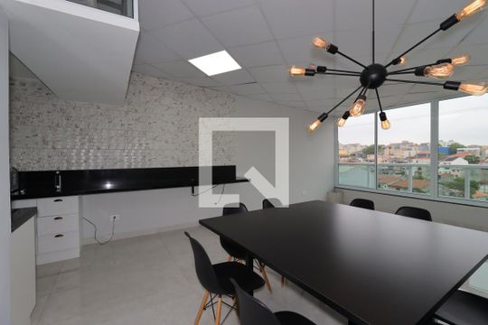 Sala de Jantar de apartamento para alugar com 2 quartos, 100m² em Vila Camilópolis, Santo André