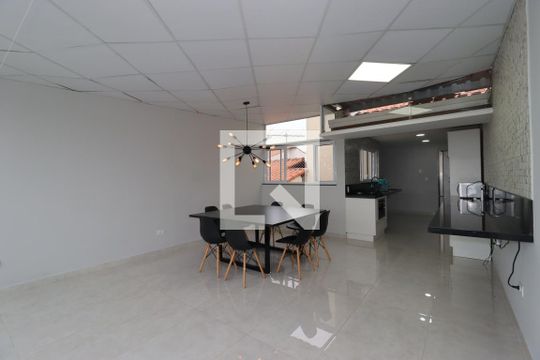 Sala de Jantar de apartamento para alugar com 2 quartos, 100m² em Vila Camilópolis, Santo André