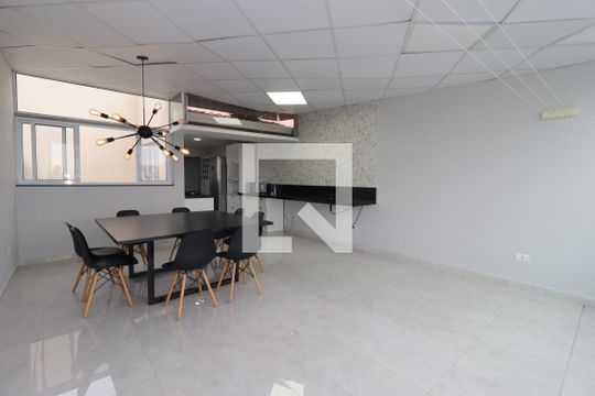 Sala de Jantar de apartamento para alugar com 2 quartos, 100m² em Vila Camilópolis, Santo André