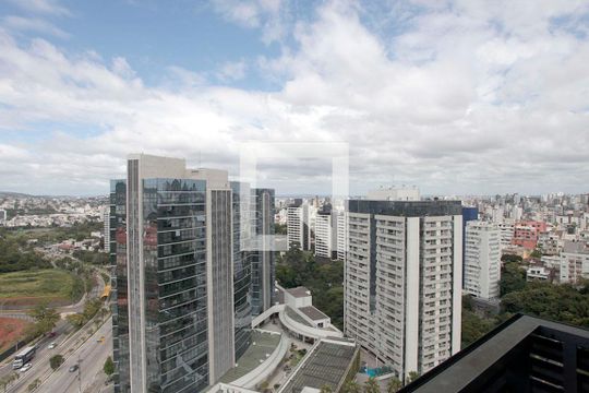 Sala Vista de apartamento à venda com 1 quarto, 44m² em Petrópolis, Porto Alegre