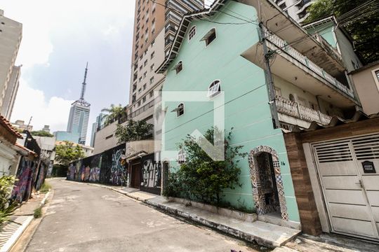 fachada de kitnet/studio para alugar com 1 quarto, 20m² em Aclimação, São Paulo