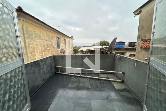 Varanda da Suíte de casa à venda com 2 quartos, 118m² em Vaz Lobo, Rio de Janeiro