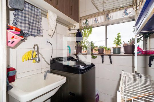 Área de Serviço de apartamento à venda com 3 quartos, 71m² em Belenzinho, São Paulo