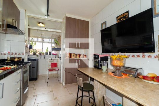 Cozinha de apartamento à venda com 3 quartos, 71m² em Belenzinho, São Paulo