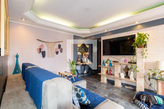 Sala de Estar de apartamento à venda com 3 quartos, 71m² em Belenzinho, São Paulo