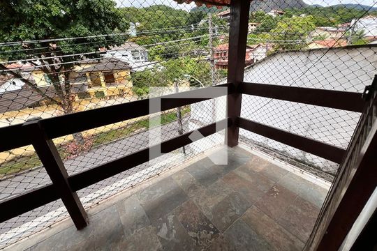Varanda - Suite de casa à venda com 5 quartos, 610m² em Freguesia (jacarepaguá), Rio de Janeiro