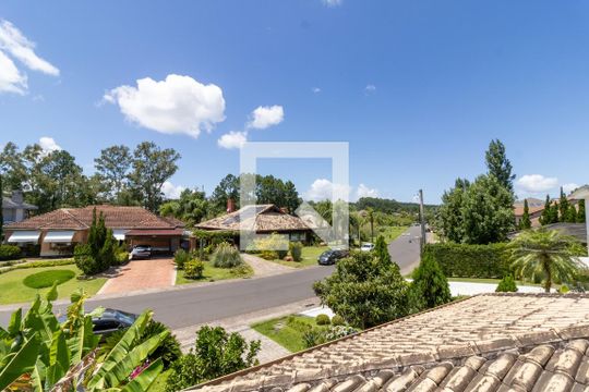 Vista da Sacada de casa de condomínio para alugar com 5 quartos, 500m² em Chapéu do Sol, Porto Alegre