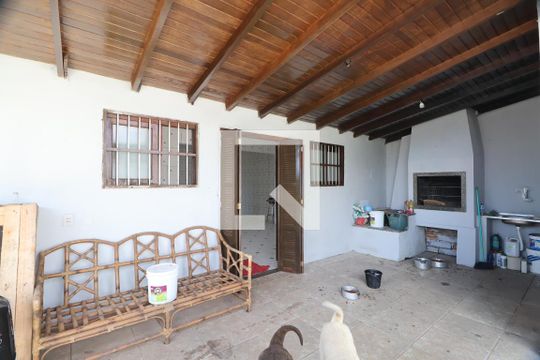 Área gourmet de casa à venda com 3 quartos, 140m² em Rio Branco, Canoas